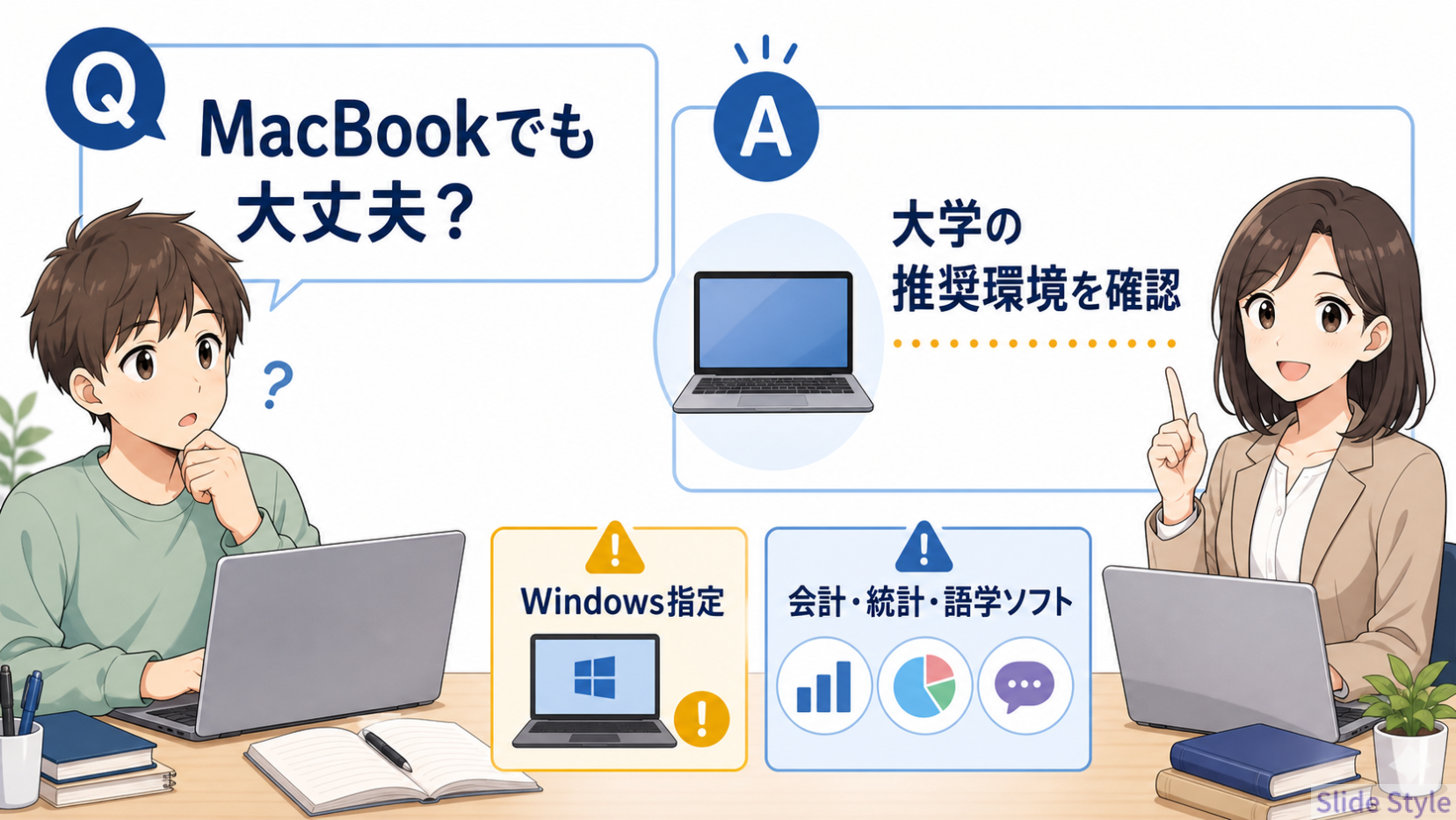 MacBook購入前に大学指定を確認