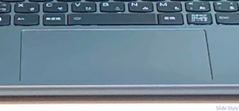 Yoga770 touch pad