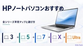 HPノートパソコンおすすめ|2026年版 全シリーズ早見マップと選び方