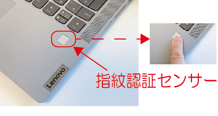Fingerprint sensor on IdeaPad Flex 550 Type 14 (AMD)