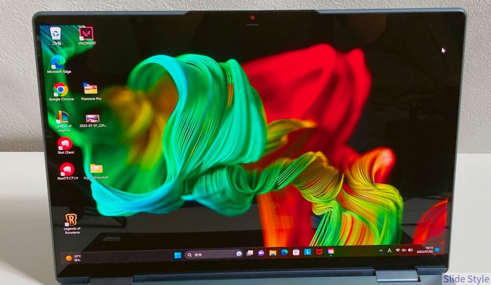 Yoga770 display