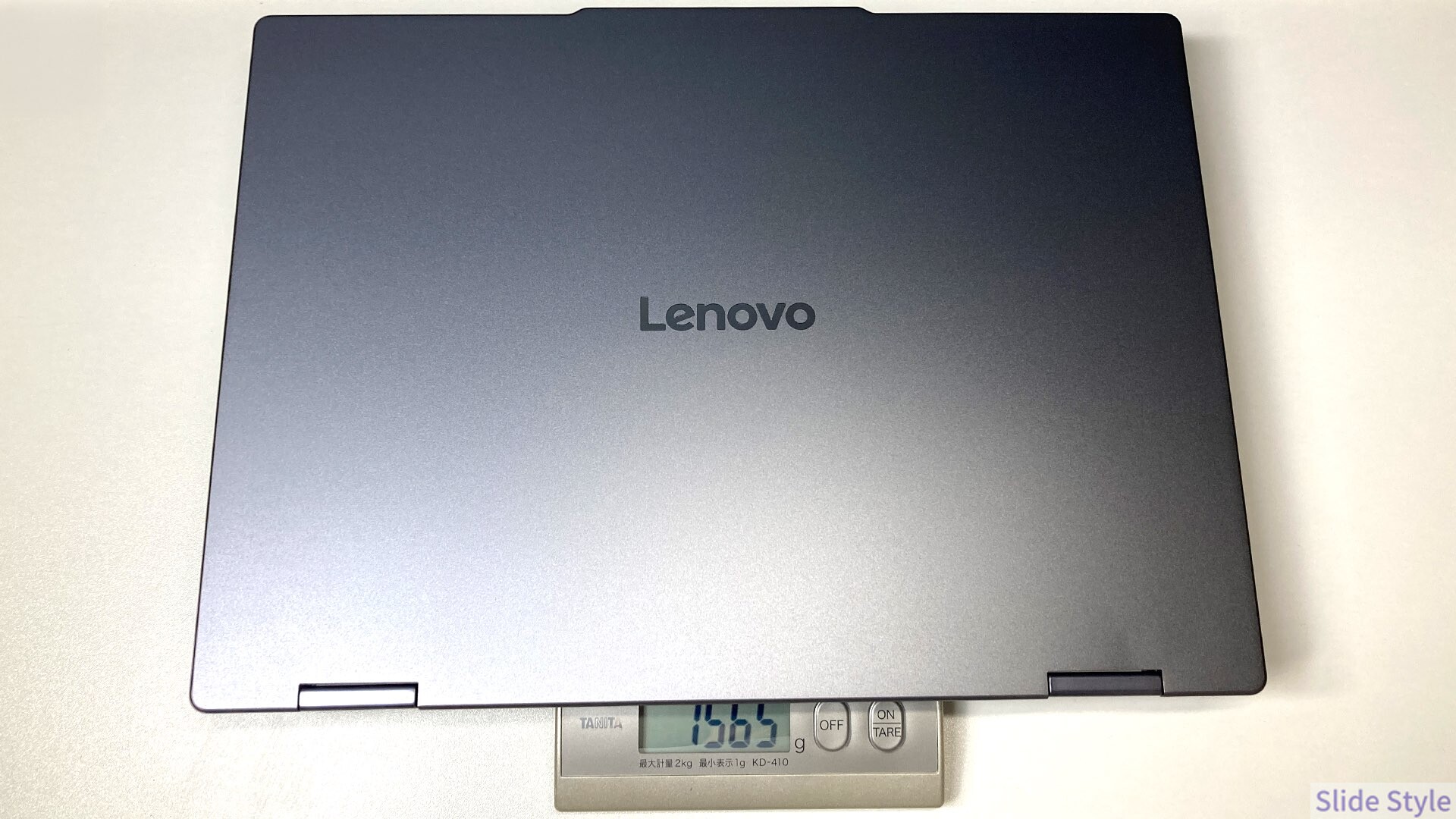 Lenovo IdeaPad 5i 2-in-1 Gen 11の重量実測1,565g